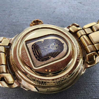 Michel Jordi 3000 Watch Women 26mm Cream Dial Gold Tone Round  New Battery9