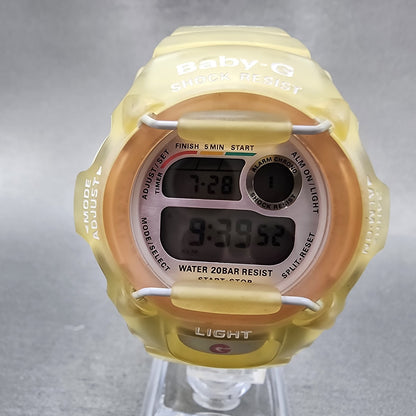 Casio BabyG BG370 Watch Women 42mm Digital Alarm Chrono Clear New Battery1
