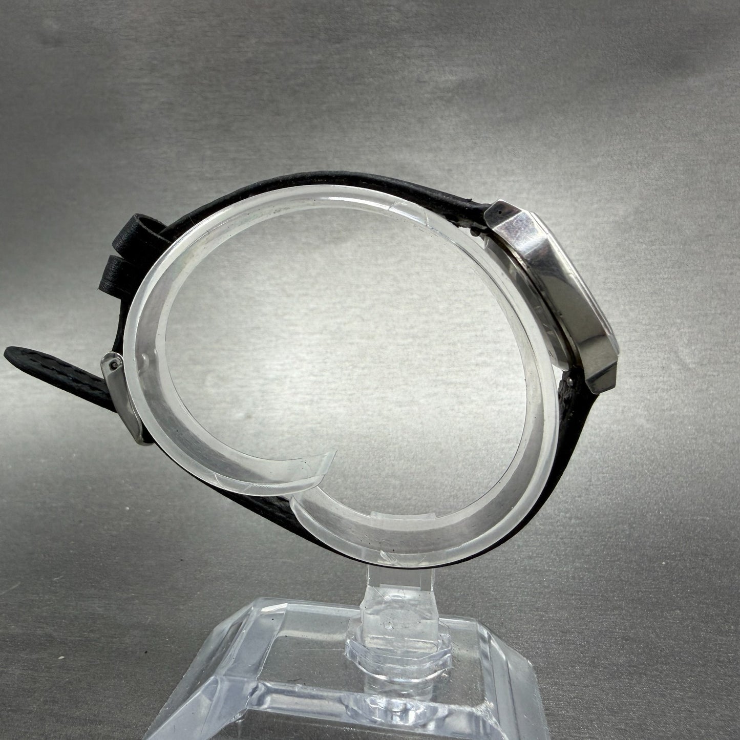 Seiko Watch Women 23mm Champagne Dial Silver Tone Octagon 3421-527A New Battery8