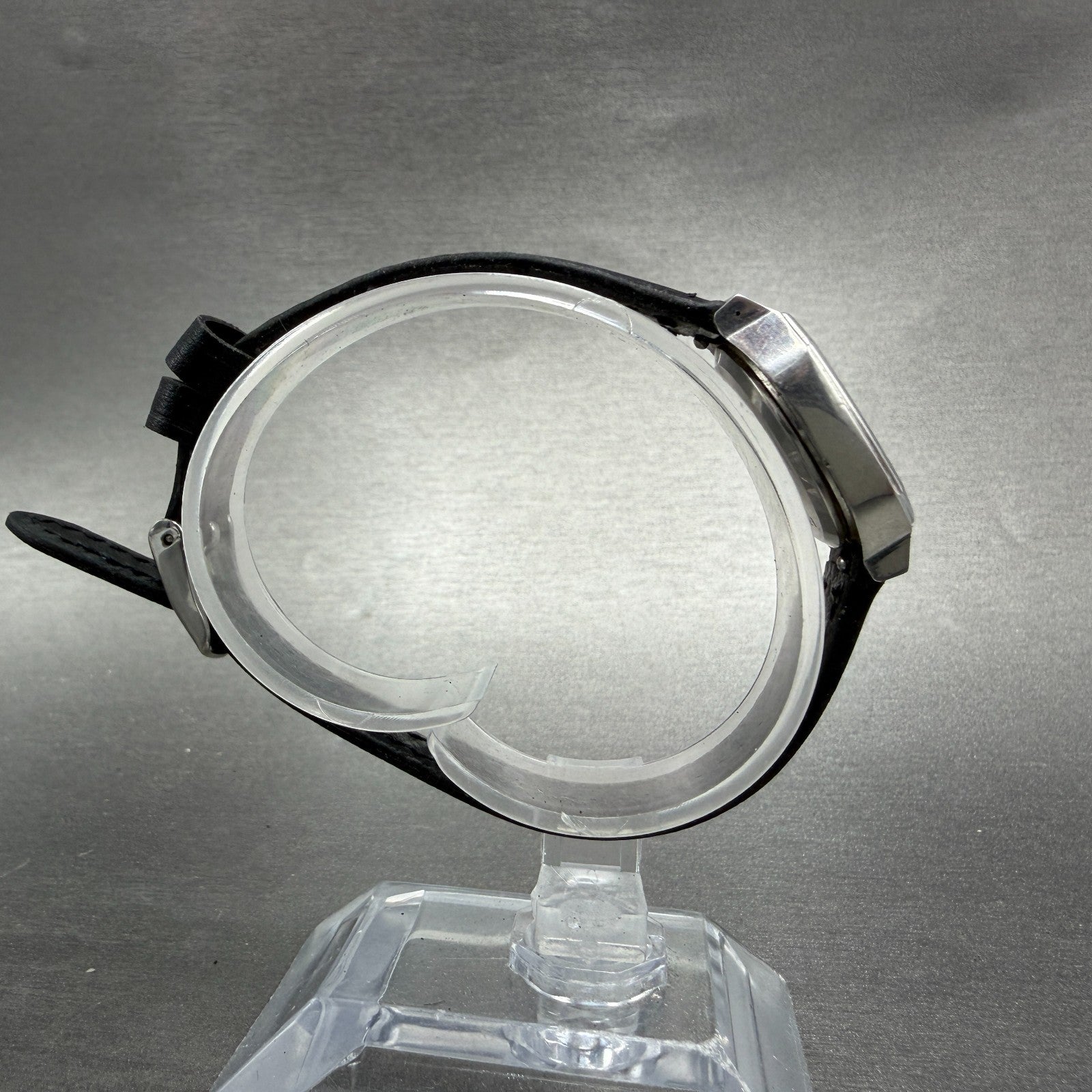 Seiko Watch Women 23mm Champagne Dial Silver Tone Octagon 3421-527A New Battery8