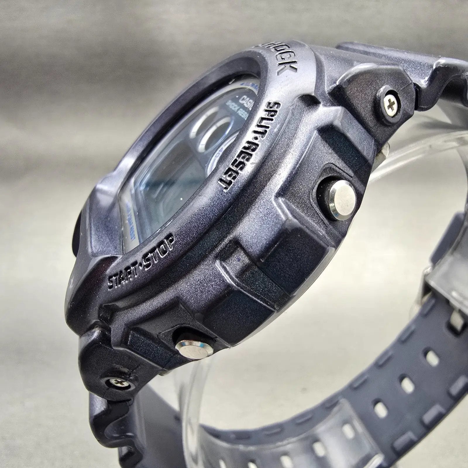 Casio G-Shock DW-6900MF Watch Men 50mm Blue Chronograph Alarm New Battery2