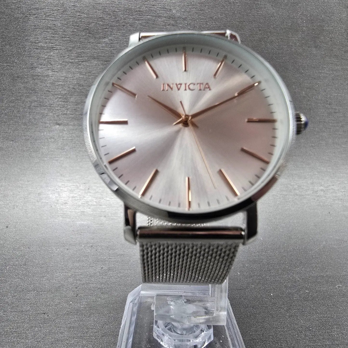 Invicta Angel Watch Women 38mm Silver Dial Silver Tone Round 31068 New Battery5