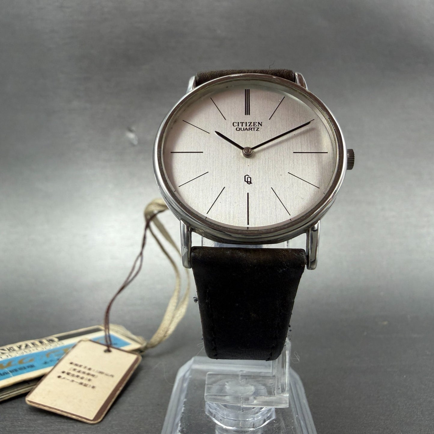 Citizen CQ Watch Men 32mm Silver Dial Silver Tone Round 4-850581 PARTS6