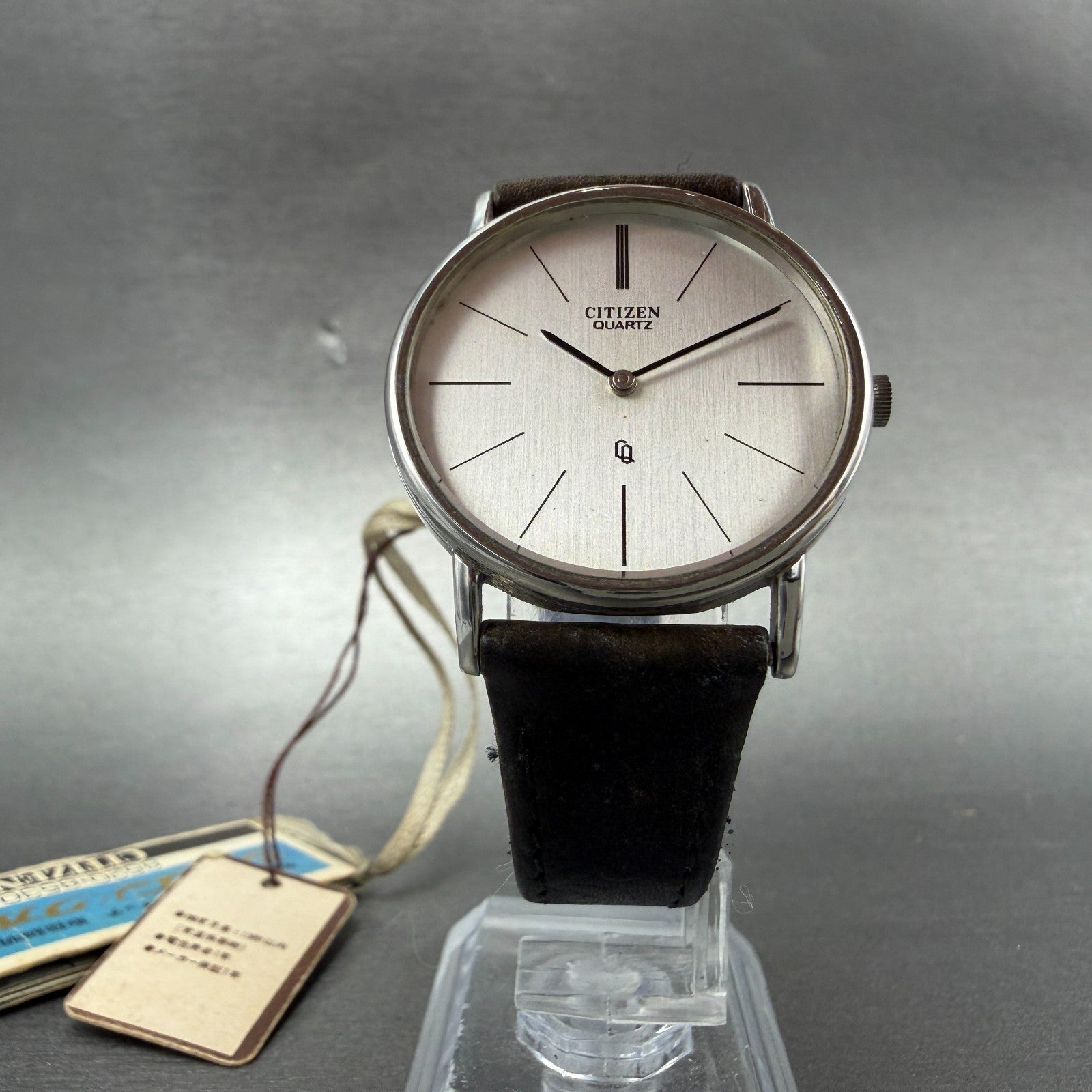 Citizen CQ Watch Men 32mm Silver Dial Silver Tone Round 4-850581 PARTS6