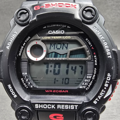 Casio G-Shock G-7900 Watch Men 50mm Black Black Chrono Alarm Round New Battery1
