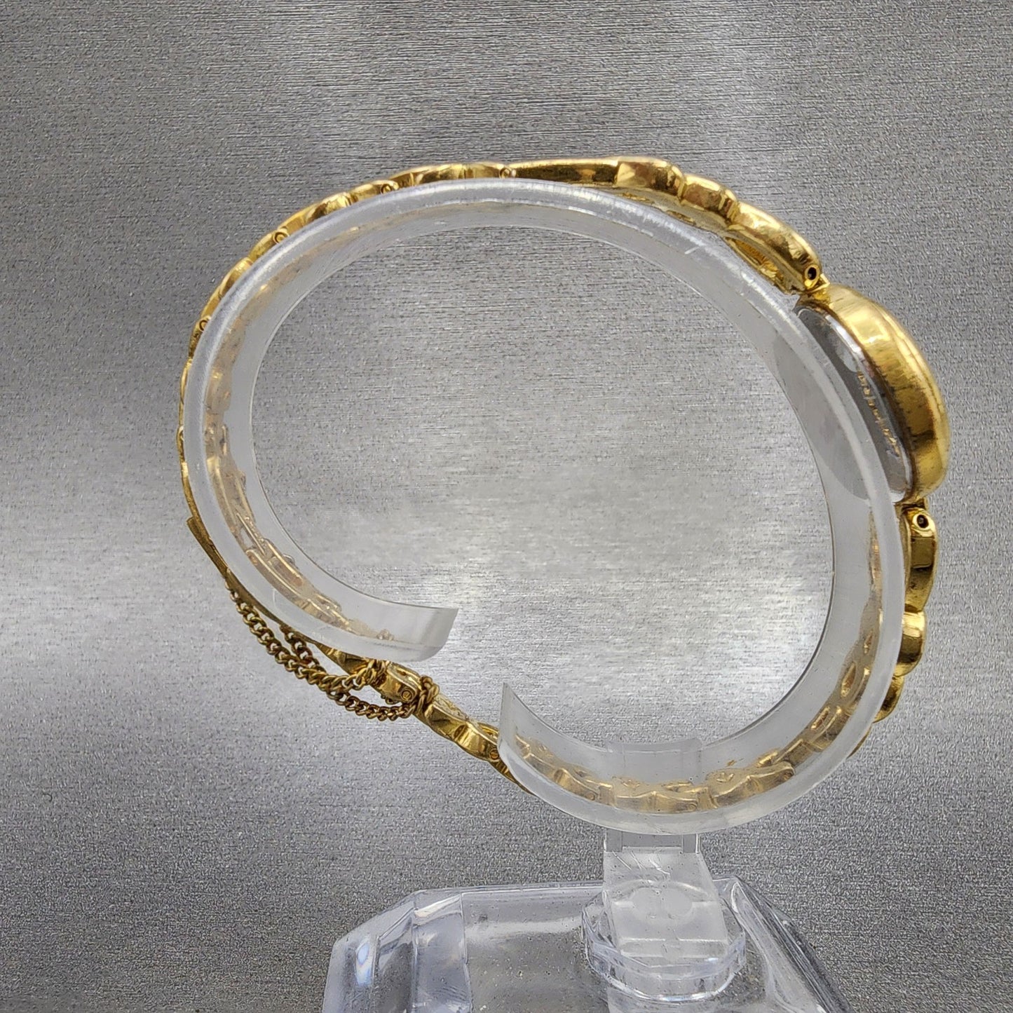 Orient Jupiter Watch Women 21mm Gold Dial Gold Tone Round F0551501 New Battery8
