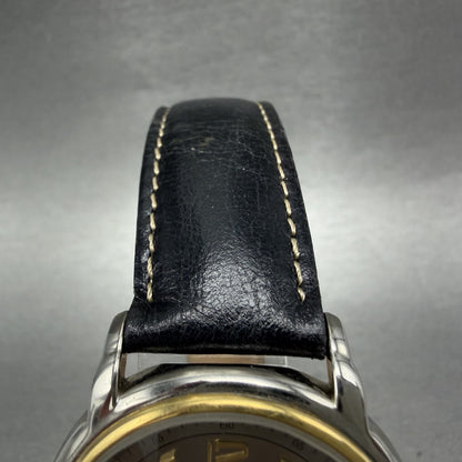 Fossil Watch Men 35mm Silver Dial Silver Tone Date Round PC9620 New Battery4