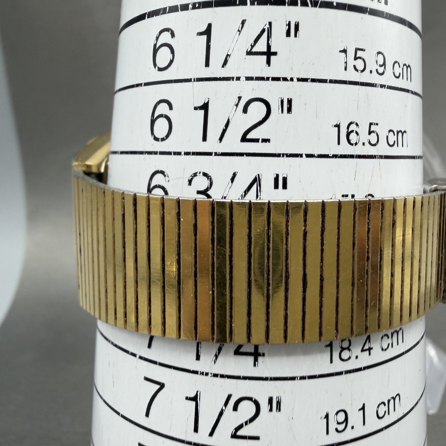 Citizen CQ Crystron Watch Men 33mm Brown Dial Gold Tone Daydate 4731549 PARTS11
