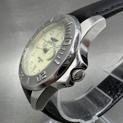 Invicta Pro Diver Watch Women 35mm MOP Dial Silver Tone Round 0003 New Battery2