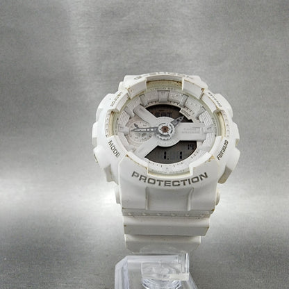 Casio GShock Watch Women 46mm Digital White Tone GMAS110CM New Battery5
