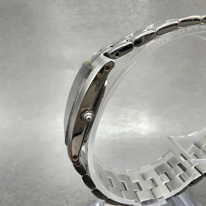 Bulova Tank Watch Women 18mm Black Dial Silver Tone Rectangle 96L37 New Battery2