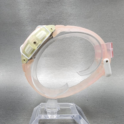 Casio BabyG Watch Women 42mm Digital Pink Clear Alarm Chrono BGT110 Pinga6