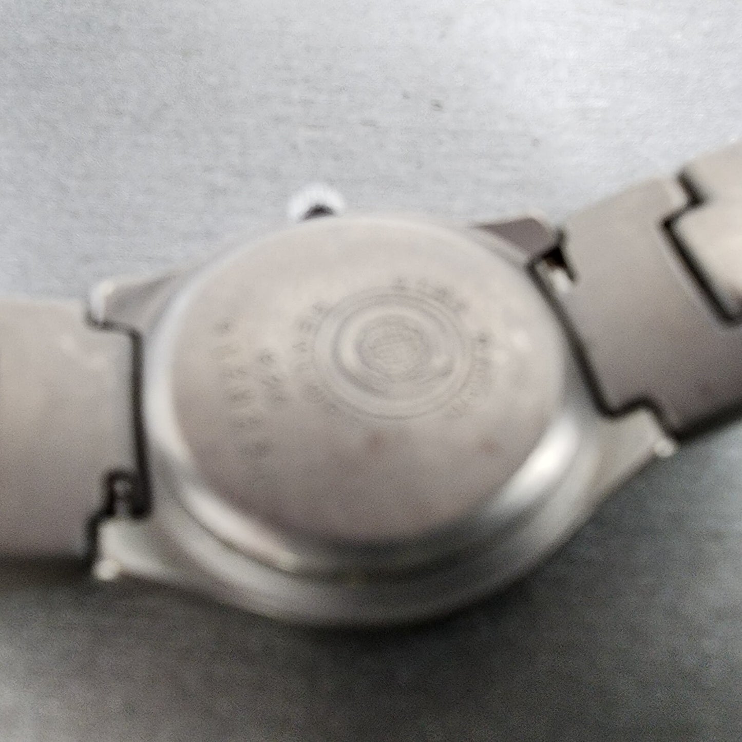 Cyma Watch Women 25mm Silver Dial Titanium Round 820 New Battery Vintage9