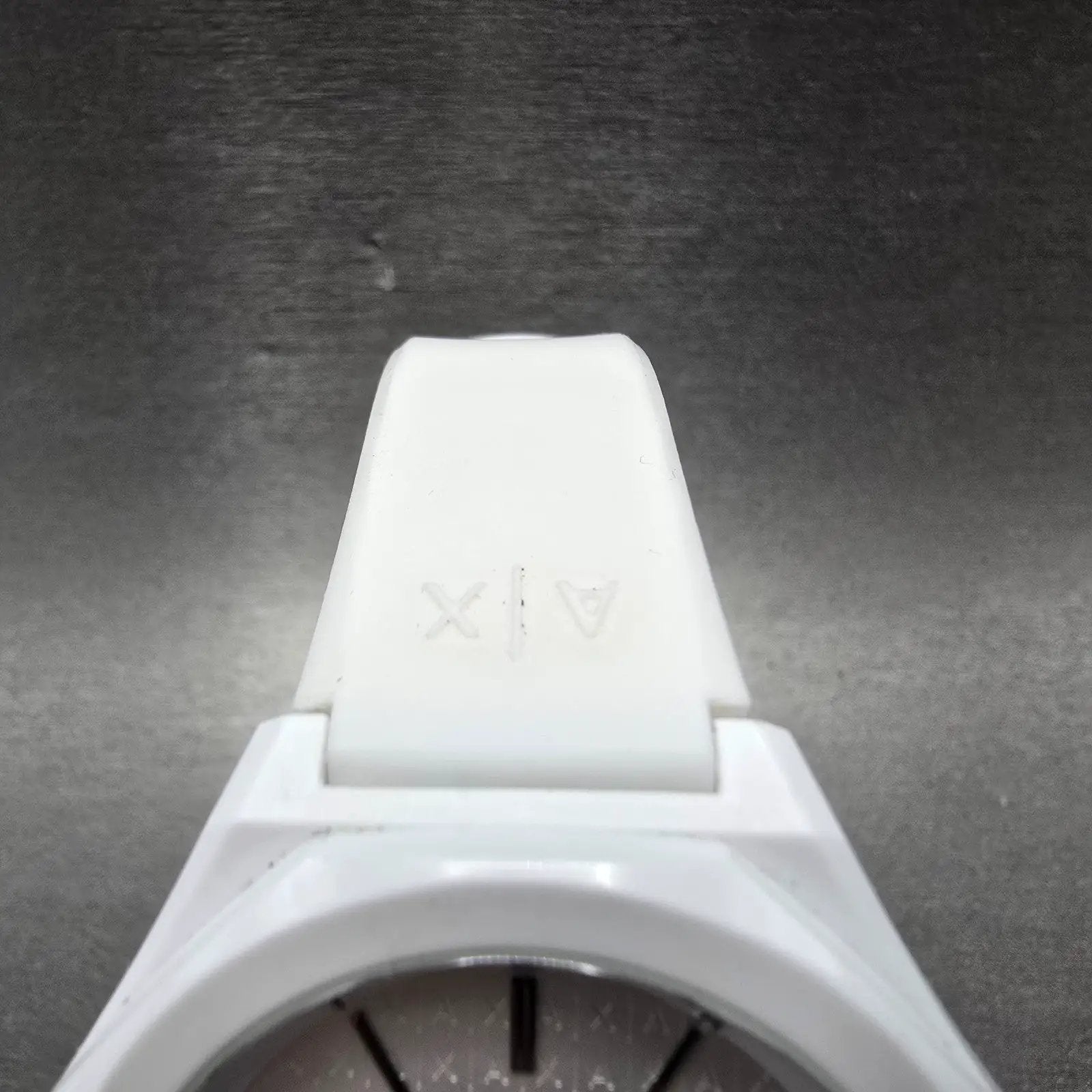 Armani Exchange Andrea Watch Men 42mm White Dial White Tone Octagon New Battery4