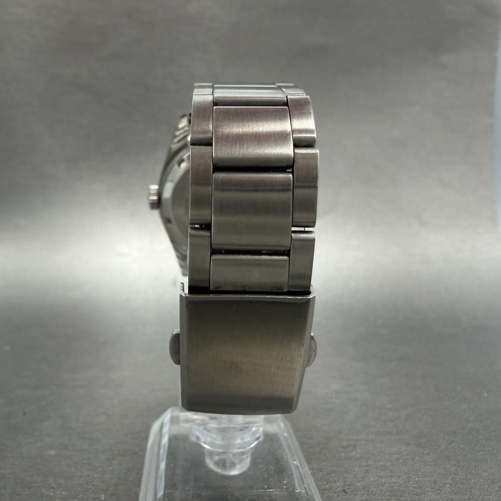 Elgin Automatic Watch Men 36mm Black Dial Stainless Steel Round FK-979 Runs8
