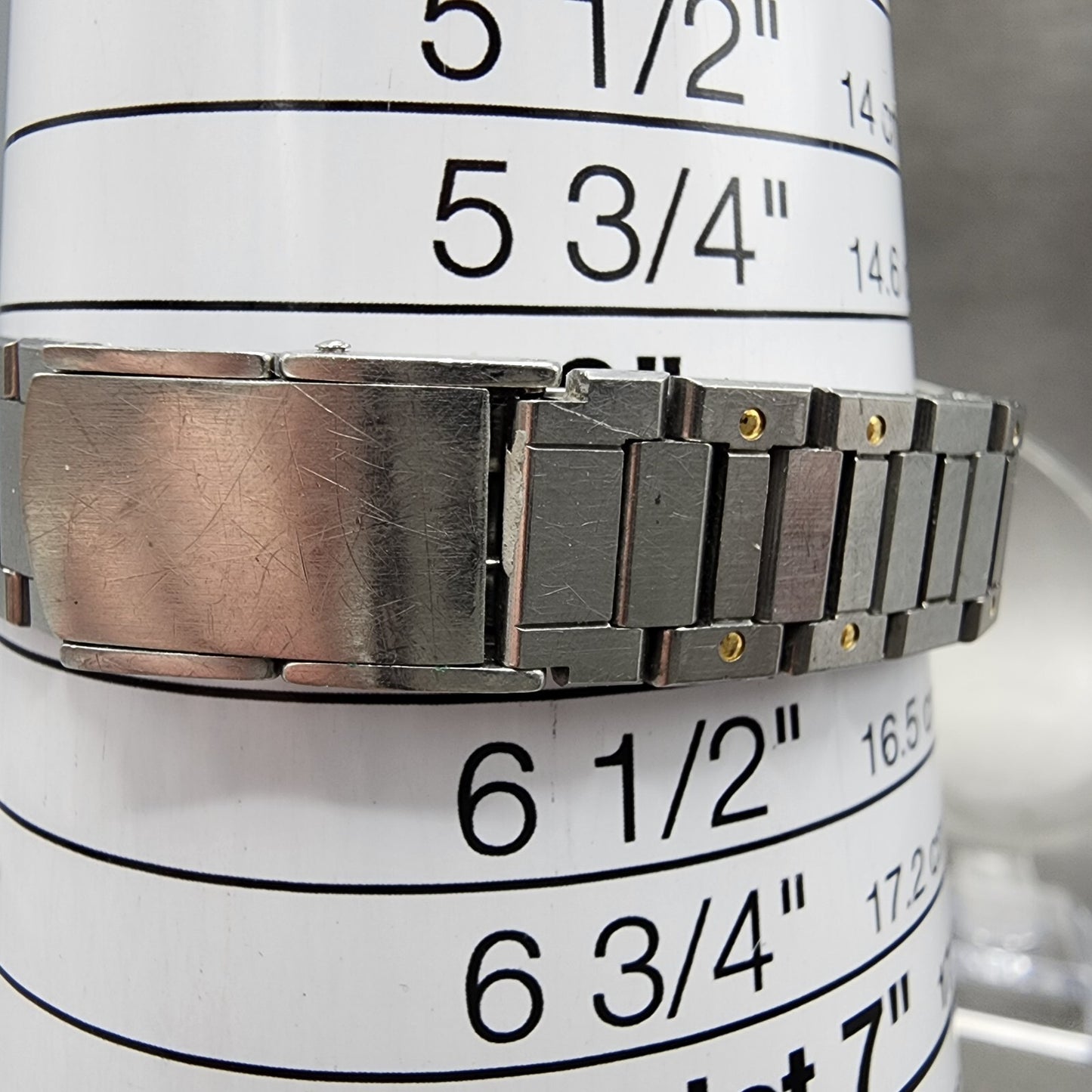 Seiko SQ 100 Watch Women 25mm Gray Dial Two Tone Daydate Octagon New Battery10