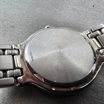 Wittnauer Watch Men 32mm Champagne Dial Two Tone Date SW2586 9554 PARTS10