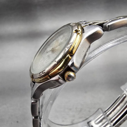 Citizen Watch Women 24mm Silver Dial Two Tone Date Round 1012-S72684 New Battery2