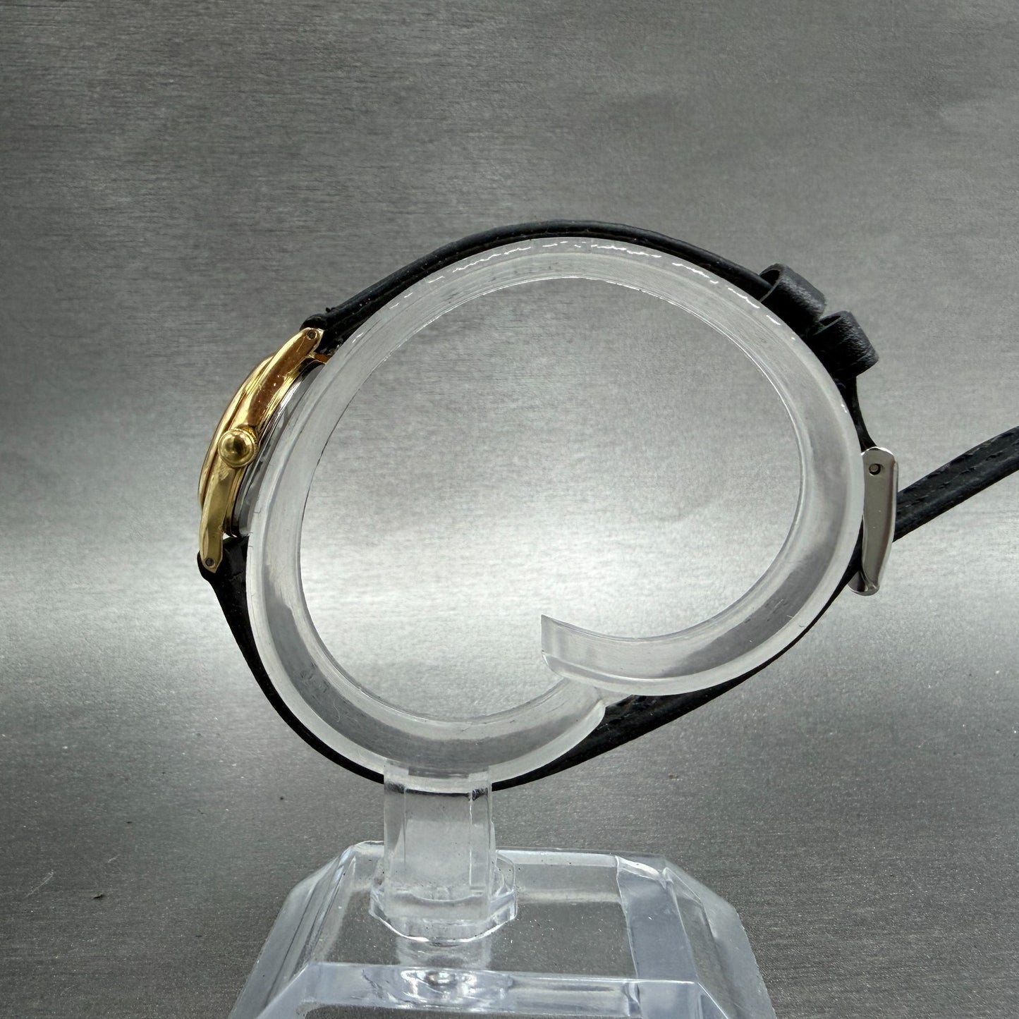 Seiko Watch Women 21mm Champagne Dial Gold Tone Round V401-0920 New Battery6