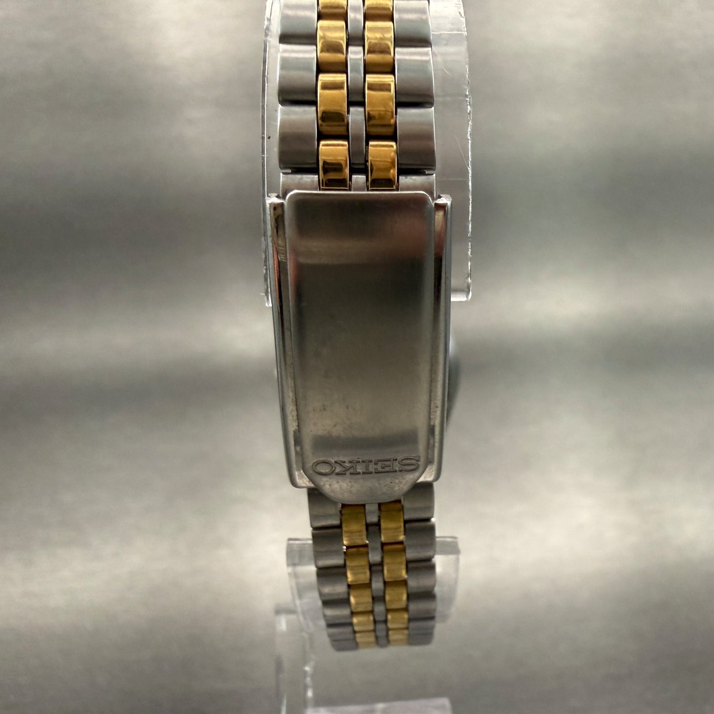 Seiko Watch Women 24mm White Dial Two Tone Daydate Round 7N83-0011 New Battery7