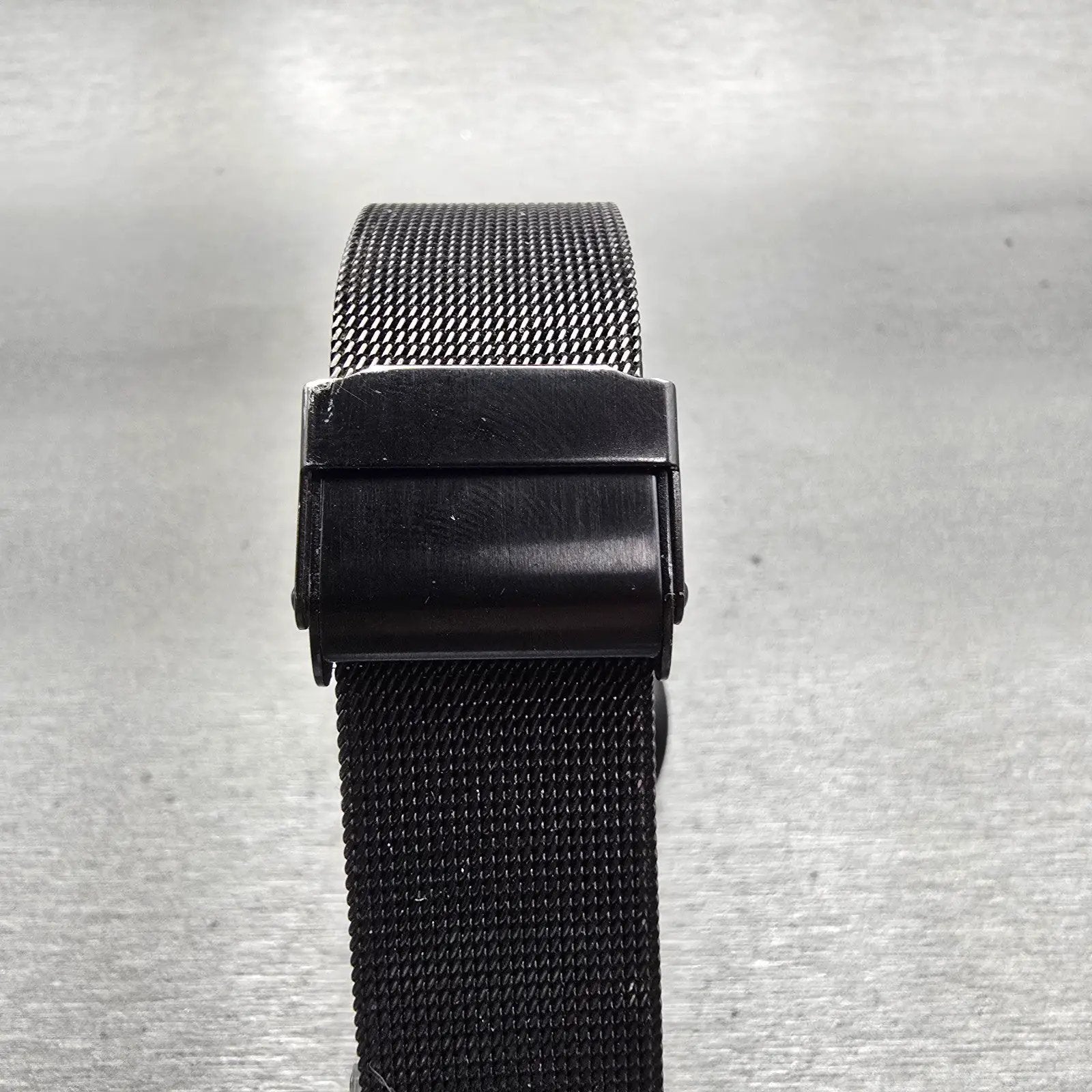Skagen Watch Men 34mm Black Dial Black Tone Titanium Round 233LTMB New Battery7
