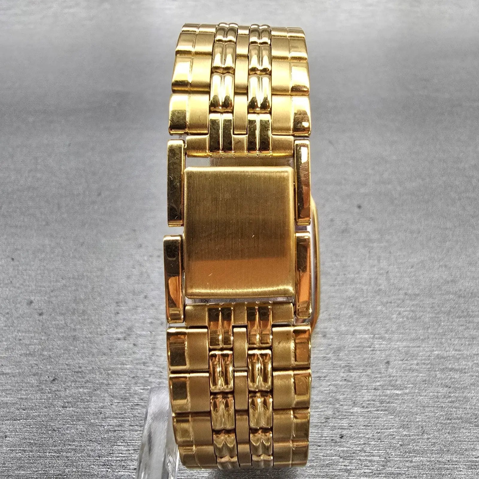 Citizen Watch Men 27mm Champagne Dial Gold Tone Daydate 1000-S63863 New Battery7
