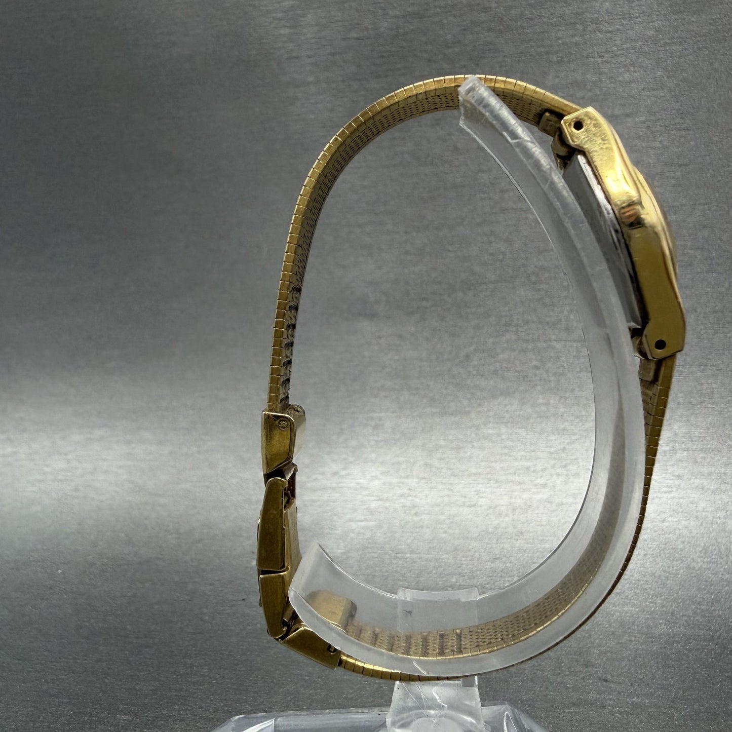 Citizen CQ Watch Women 17mm Champagne Dial Gold Tone 3220-890779 New Battery8