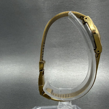 Citizen CQ Watch Women 17mm Champagne Dial Gold Tone 3220-890779 New Battery8