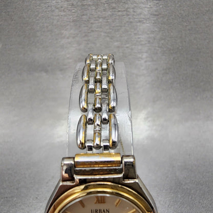 Seiko Alba Urban Watch Women 24mm Silver Dial Two Tone V7016460 New Battery5