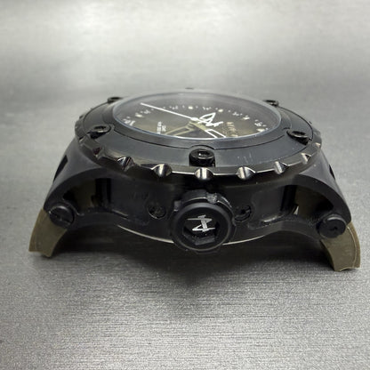 Invicta Reserve Subaqua GMT Watch Men 52mm Green Dial Black Date 12057 New Batt5