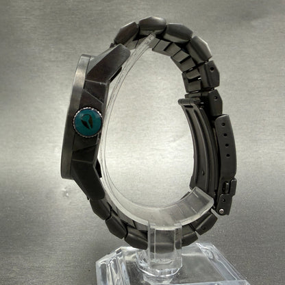 Nixon The Private Watch Men 42mm Black Dial Black Tone Round Bracelet new Batt6