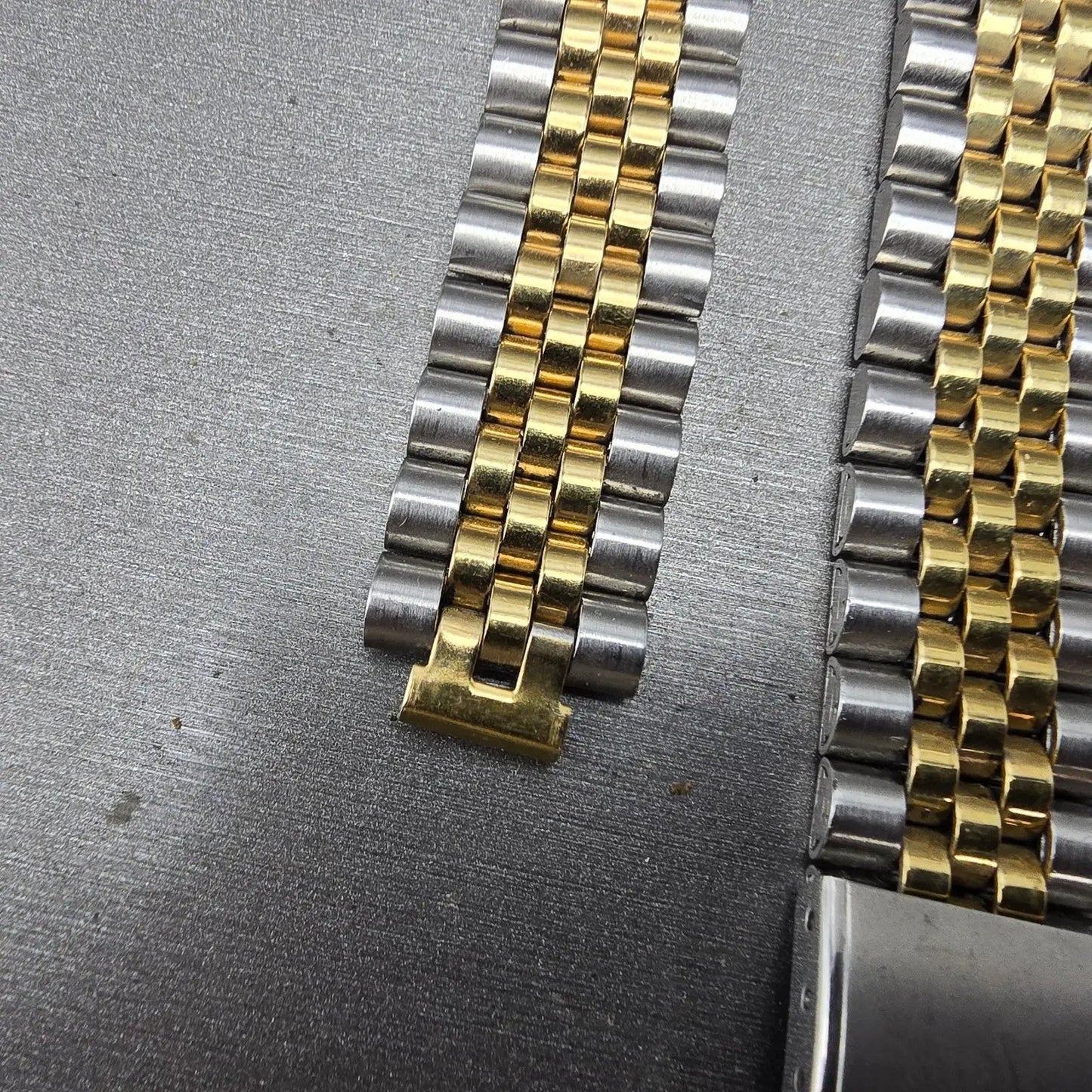 Seiko Pulsar President Bracelet 18mm Stainless Steel Two Tone 500MCE VTG6
