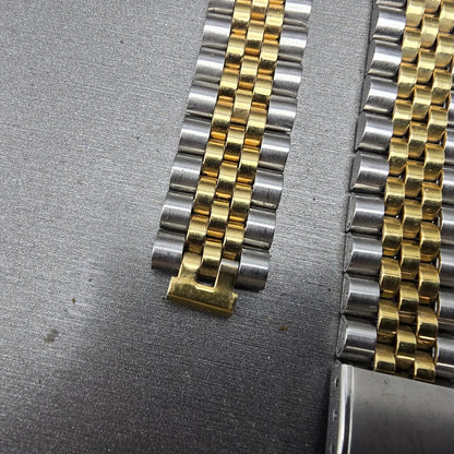 Seiko Pulsar President Bracelet 18mm Stainless Steel Two Tone 500MCE VTG6