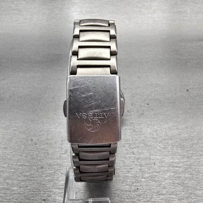 Citizen Attesa Watch Men 35mm Silver Dial Titanium Date 5510-F51758 New Battery7