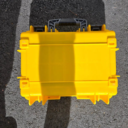Invicta Watch Case 8 Slot Yellow Black Plastic Foam insert Handle Cary Case K8