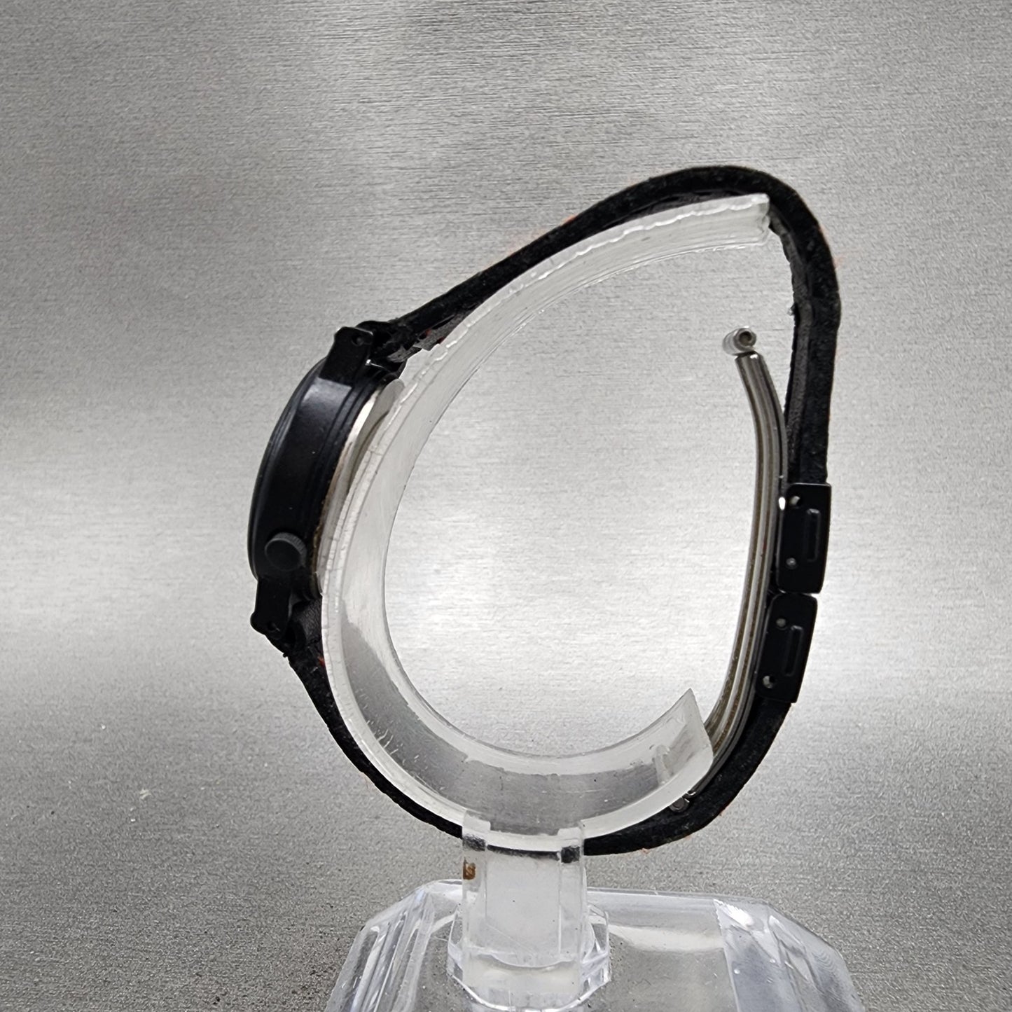 Seiko SQ Watch Women 24mm White Dial Black Tone Daydate Round 3E230A50 New Batt7
