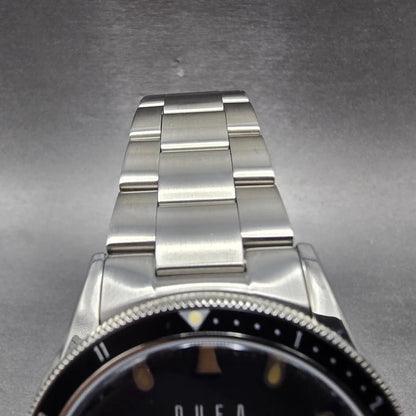 Dufa Tauchen Dive Watch Men 42mm Green Dial Steel Round Mecha Quartz New Battery4