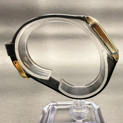 Citizen CQ Watch Men 27mm Gold Dial Gold Tone Rectangle 2830-262841 New Battery8