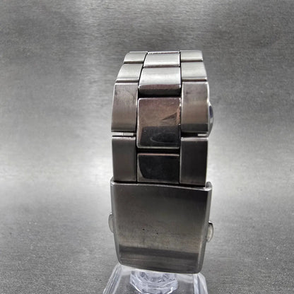 Citizen Reguno Watch Men 36mm Black Dial Steel Solar Radio Controlled Round PART9