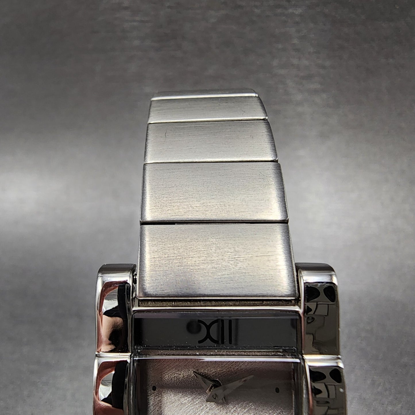 Seiko Watch Women 24mm Silver Dial Silver Tone Rectangle 4N007059 New battery4