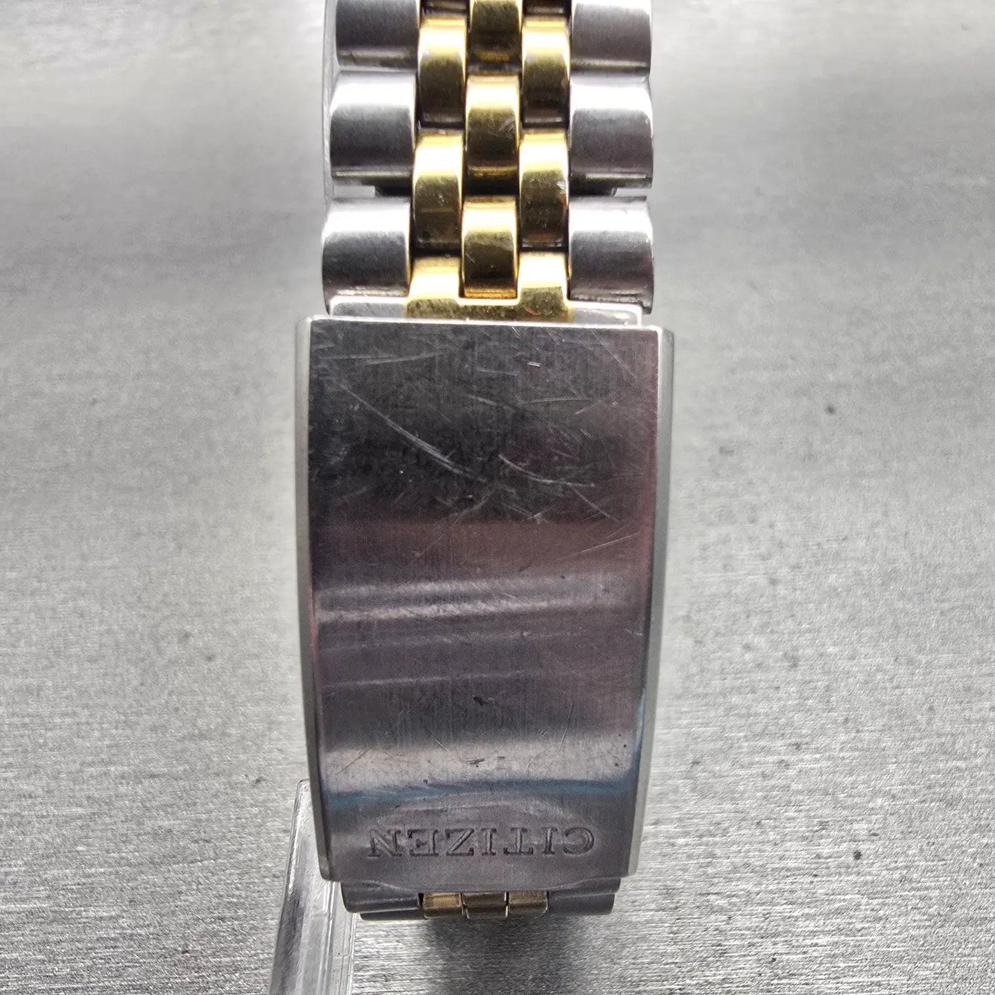 Citizen President Watch Men 35mm Champagne Dial Two Tone Daydate New Battery7
