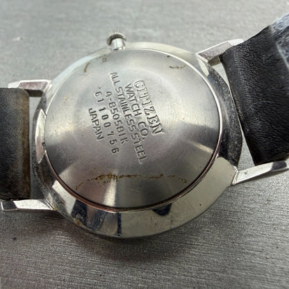 Citizen CQ Watch Men 32mm Silver Dial Silver Tone Round 4-850581 PARTS10
