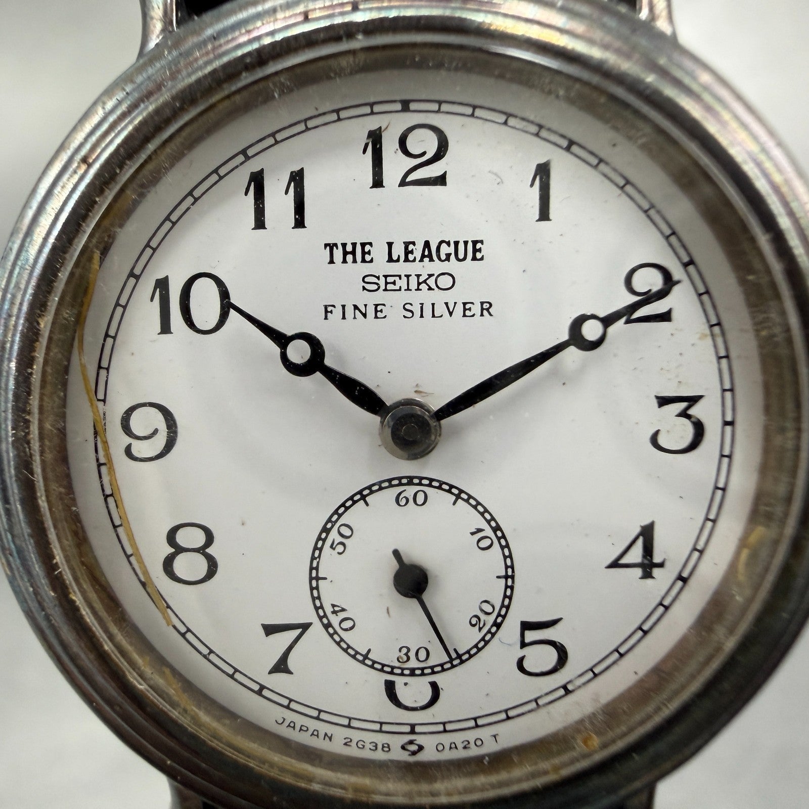 Seiko The League Watch Women 25mm White Dial Fine Silver 2G38-0A20 New Battery1