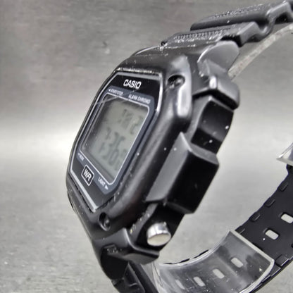 Casio Illuminator F-108WH Watch Men 43mm Black Alarm Chrono Digital New BatteryL2