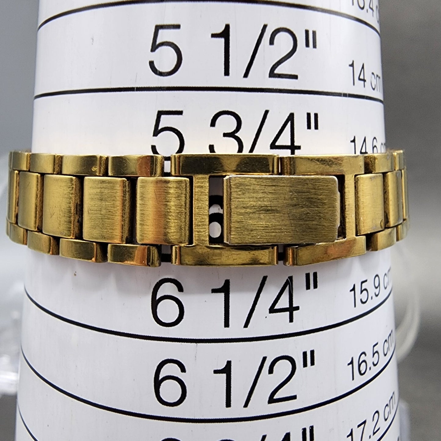 Seiko Watch Women 19mm Gold Dial Gold Tone Round 4N000069 New Battery11