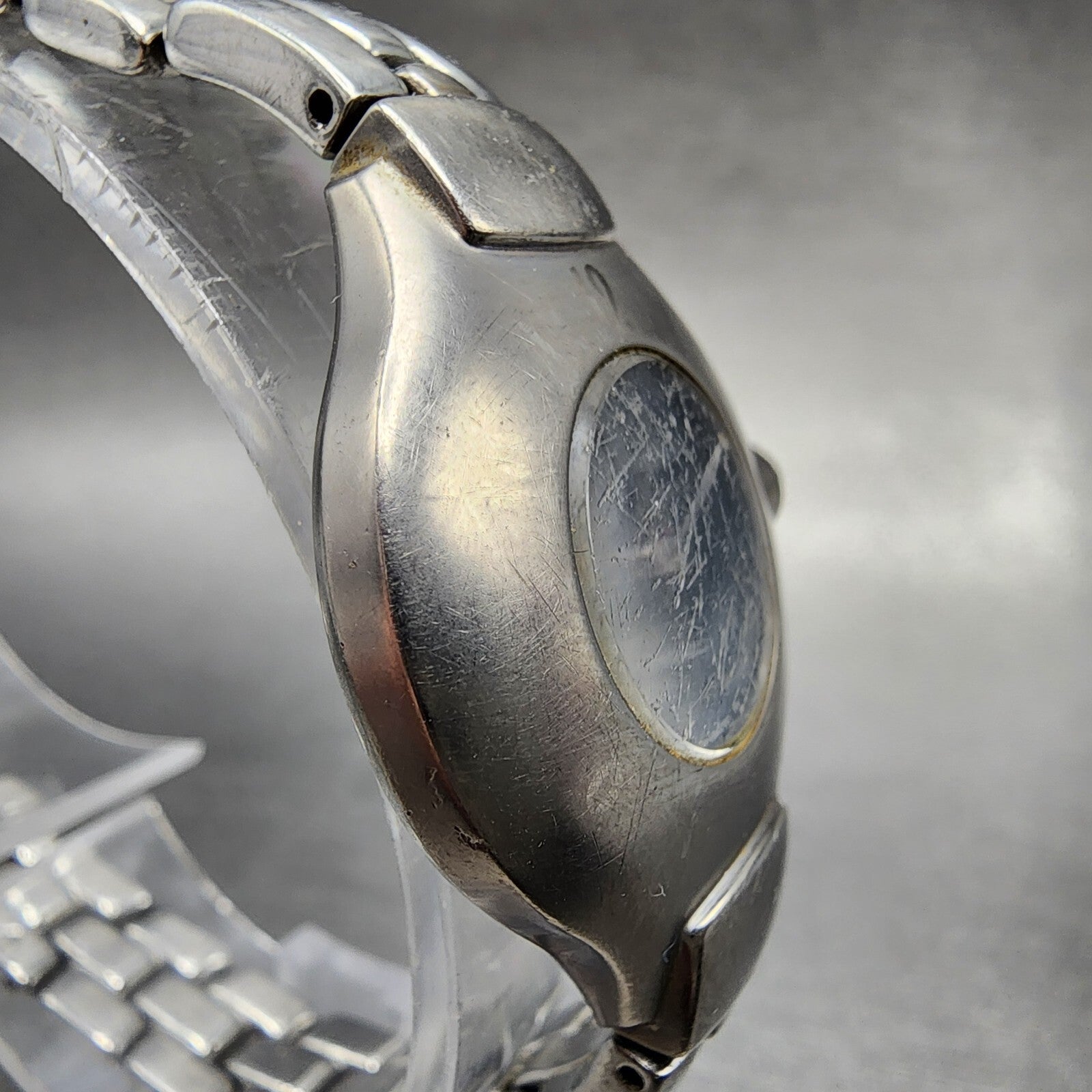 Seiko Kinetic Women Watch 27mm Blue Dial Steel Round 1M200A40 PARTS4