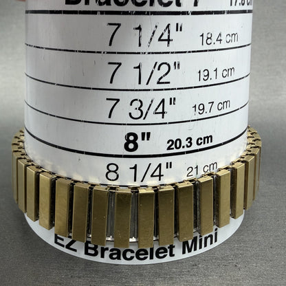 Casio Watch Men 33mm Champagne Dial Gold Tone Date Round MQ-537 New Battery10