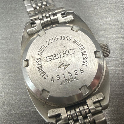 Seiko Watch Women 23mm Silver Dial Silver Tone Date Round 2205-0050 New Battery10