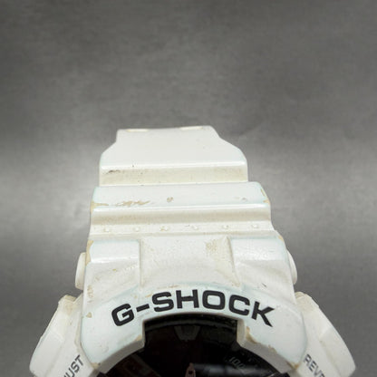 Casio G-Shock GA-110GW Watch Men 51mm Digital Analog White Alarm Chrono New Batt4