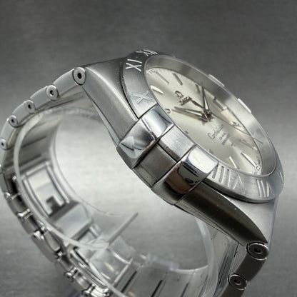 Omega Constellation Watch Men 38mm Silver Dial Stainless Steel Date Automatic2
